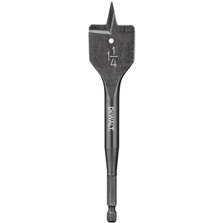 Dewalt DeWalt 1-1/4 in. S X 6 in. L High Speed Steel Spade Drill Bit 1 pc DW1584